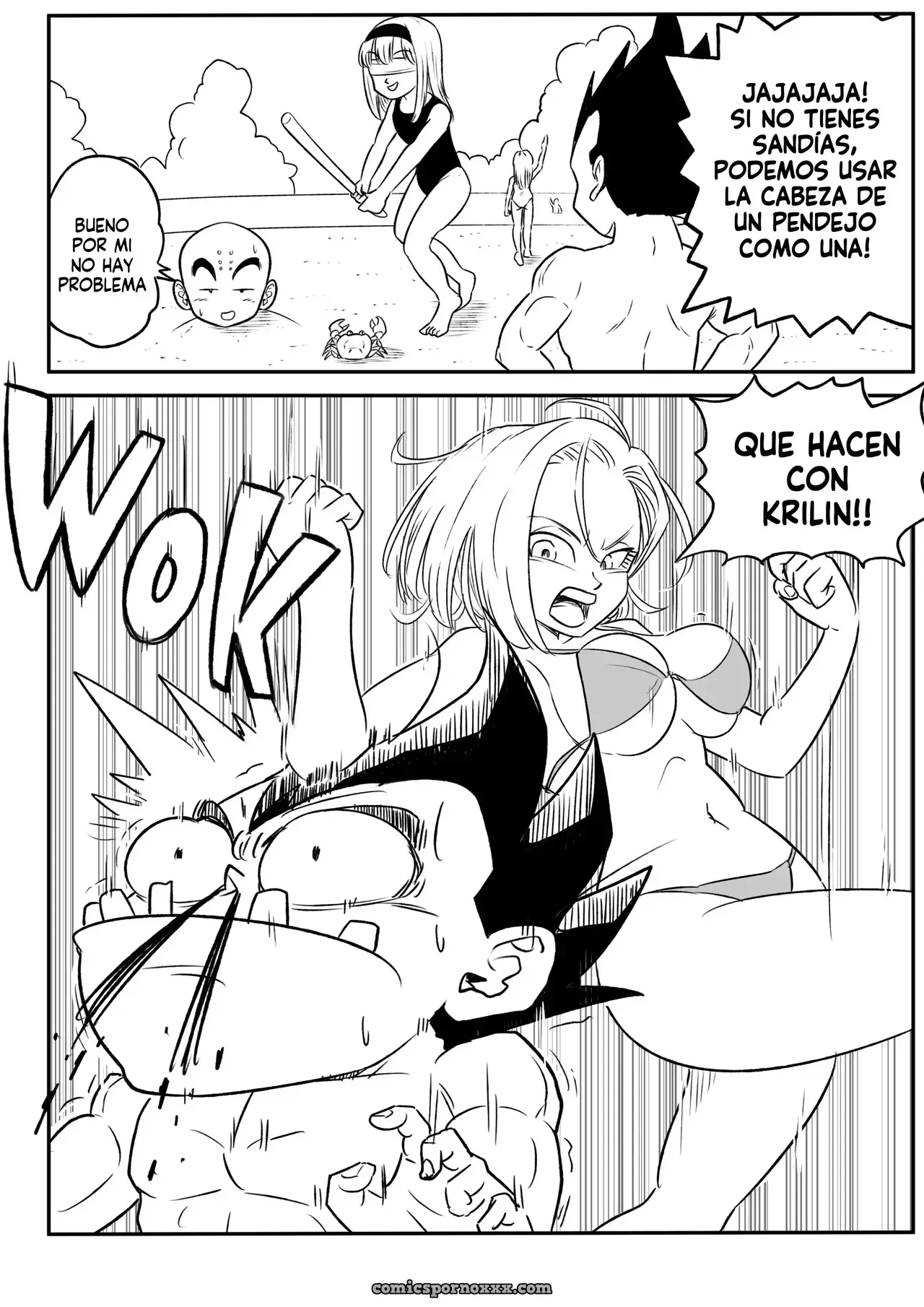 Rubia sumisa humillada por una gran polla - Página 3