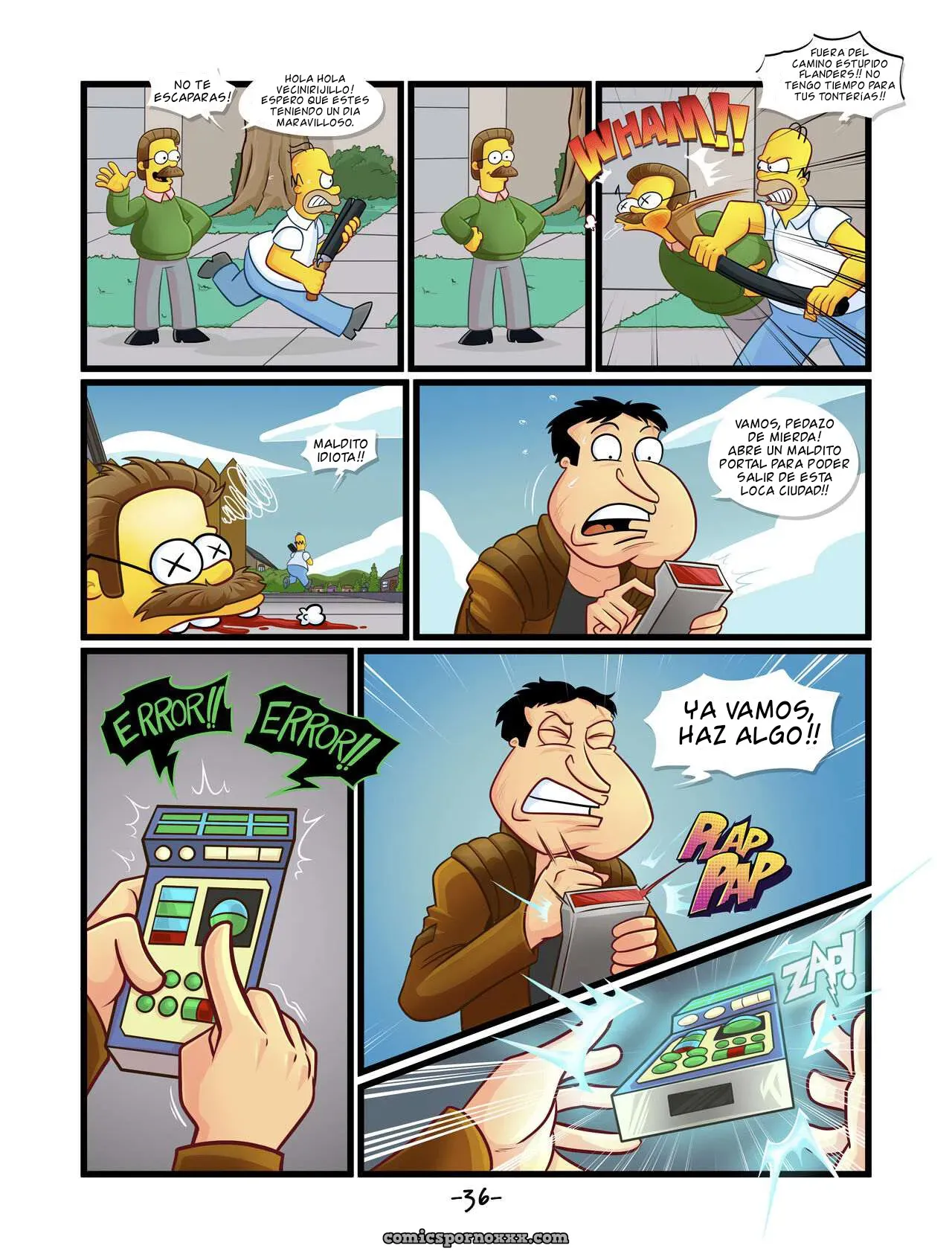 Quagmire: Al Infierno del Multiverso #2 - Página 36