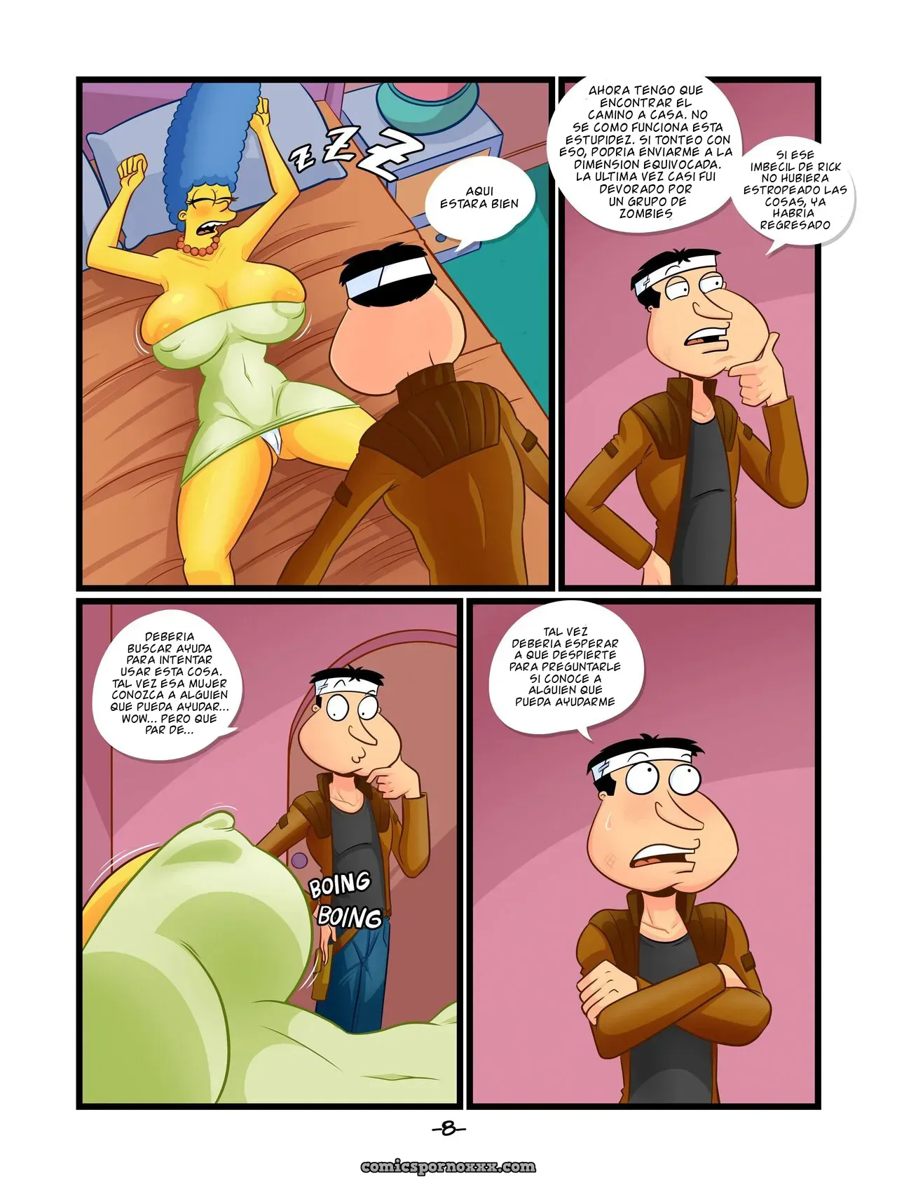 Quagmire: Al Infierno del Multiverso #2 - Página 8