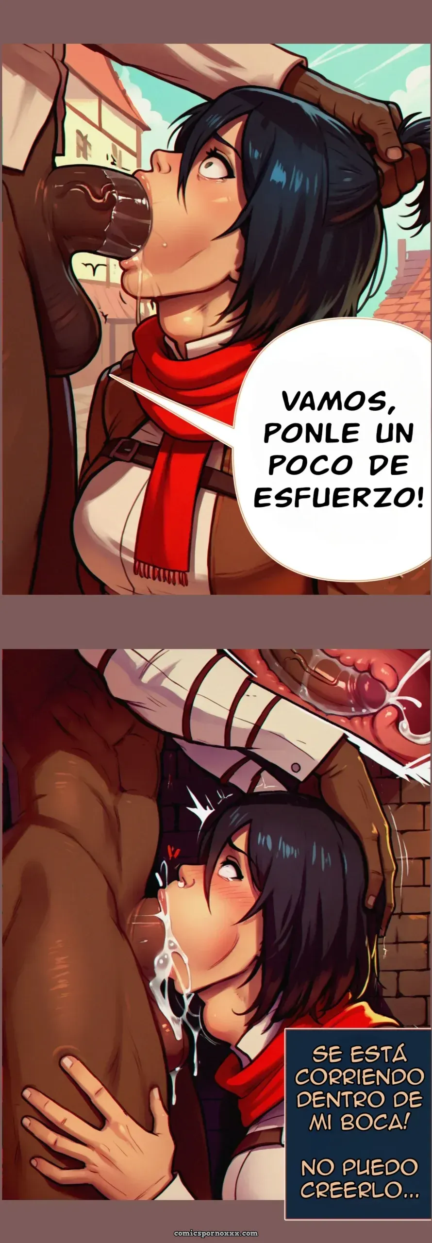 La Vida Desenfrenada de Mikasa – Charlotte - Página 10