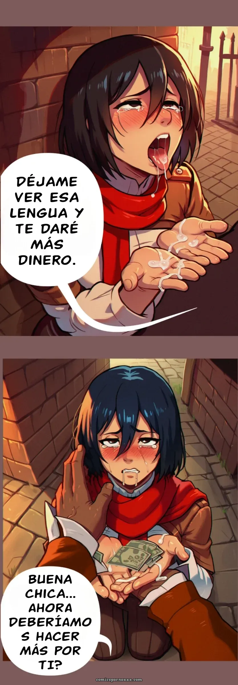 La Vida Desenfrenada de Mikasa – Charlotte - Página 13