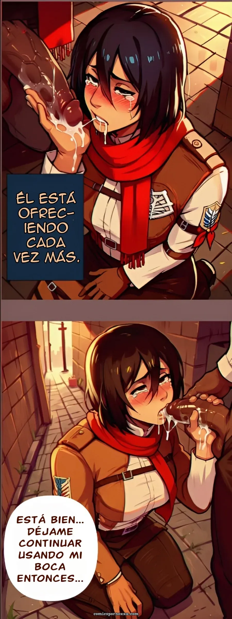 La Vida Desenfrenada de Mikasa – Charlotte - Página 14