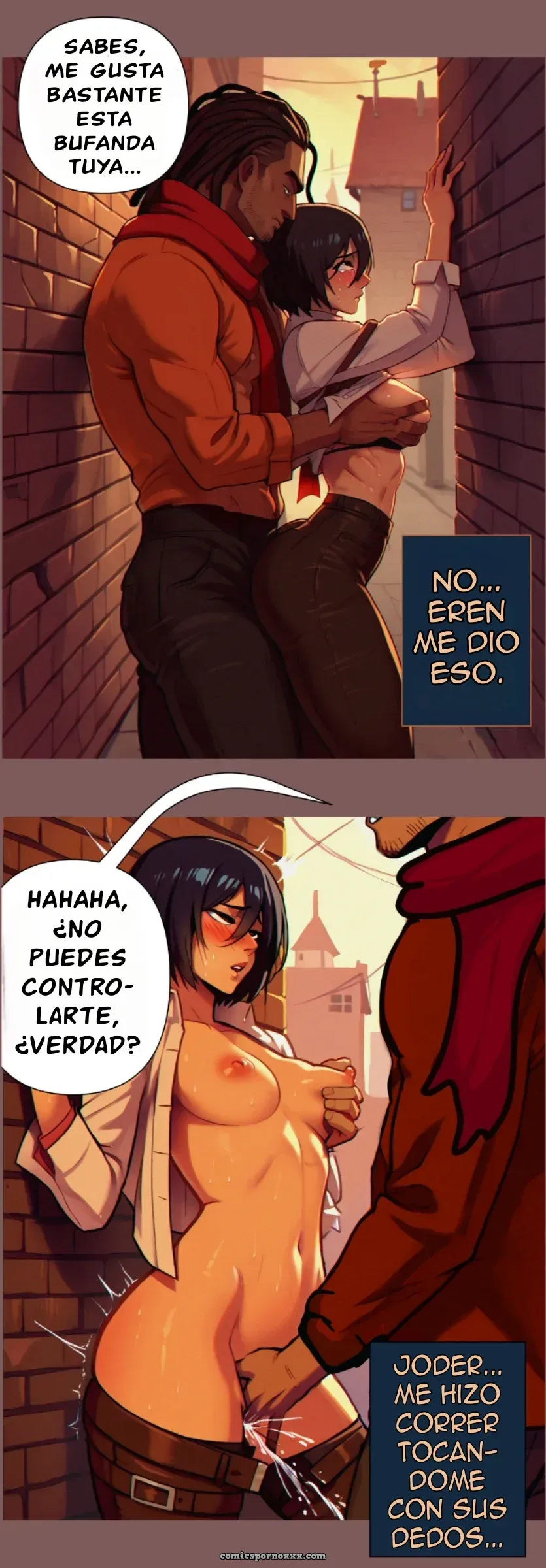 La Vida Desenfrenada de Mikasa – Charlotte - Página 17