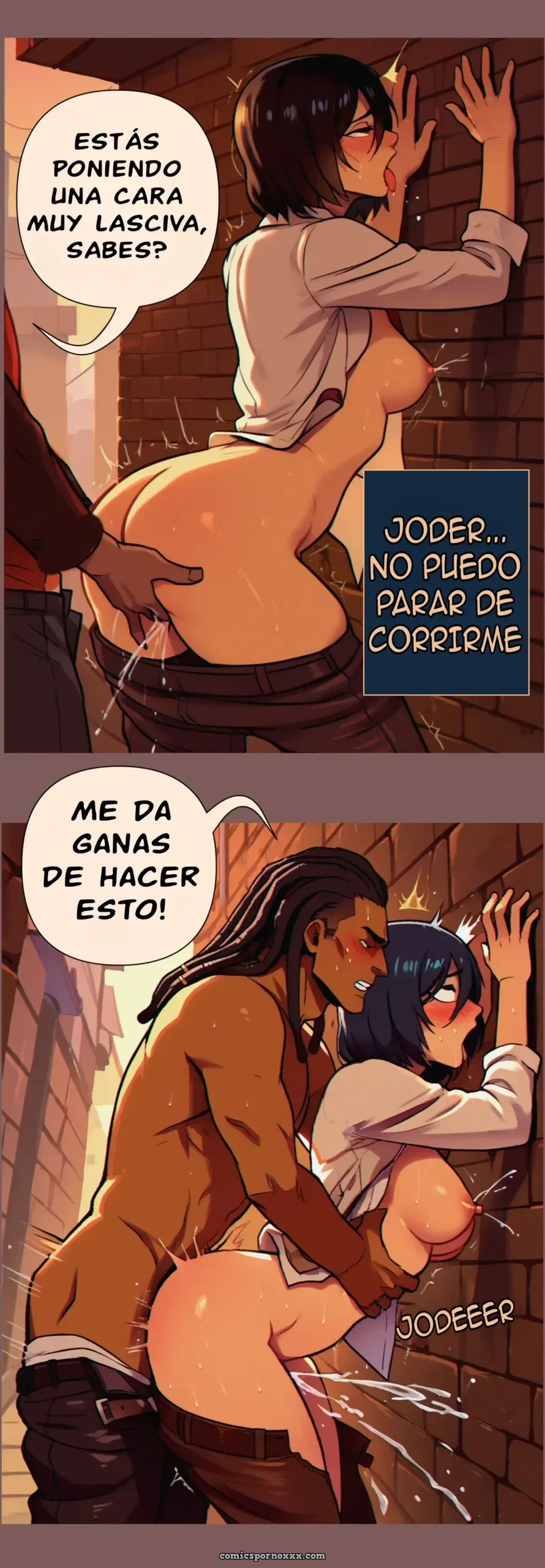La Vida Desenfrenada de Mikasa – Charlotte - Página 18