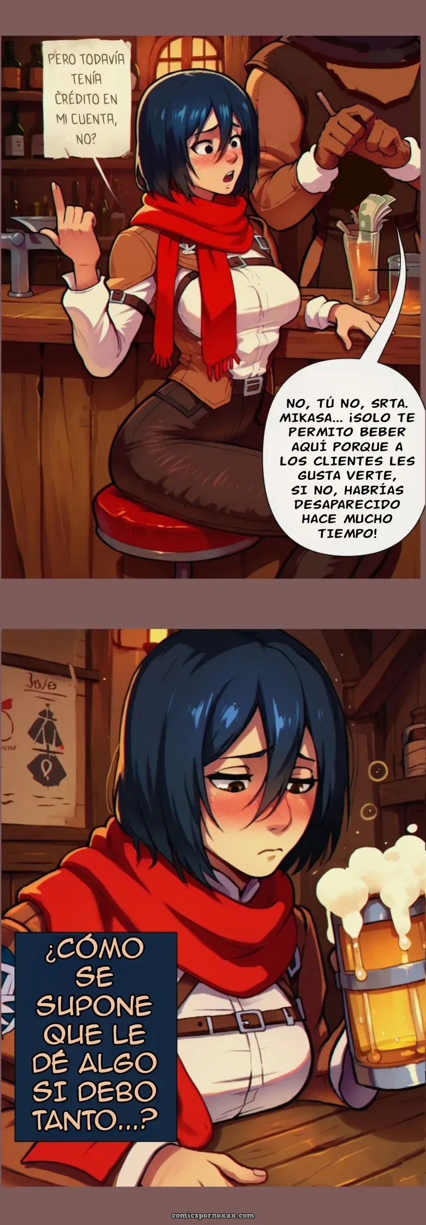 La Vida Desenfrenada de Mikasa – Charlotte - Página 2