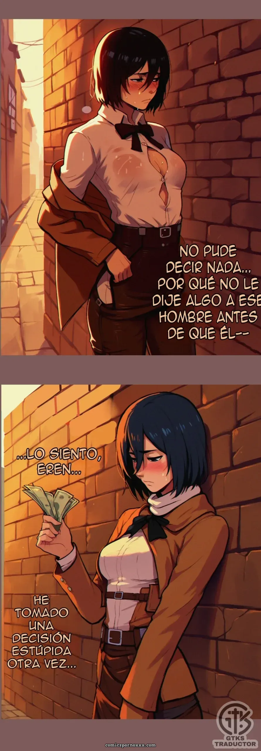 La Vida Desenfrenada de Mikasa – Charlotte - Página 24