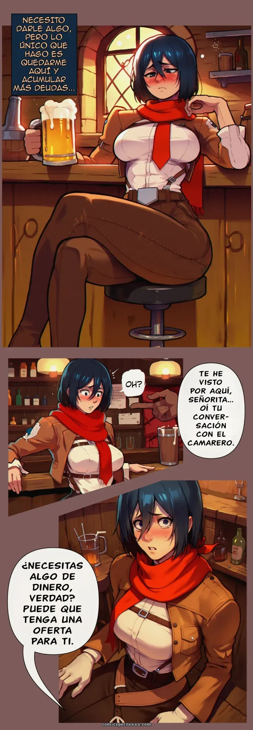 La Vida Desenfrenada de Mikasa – Charlotte - Página 3