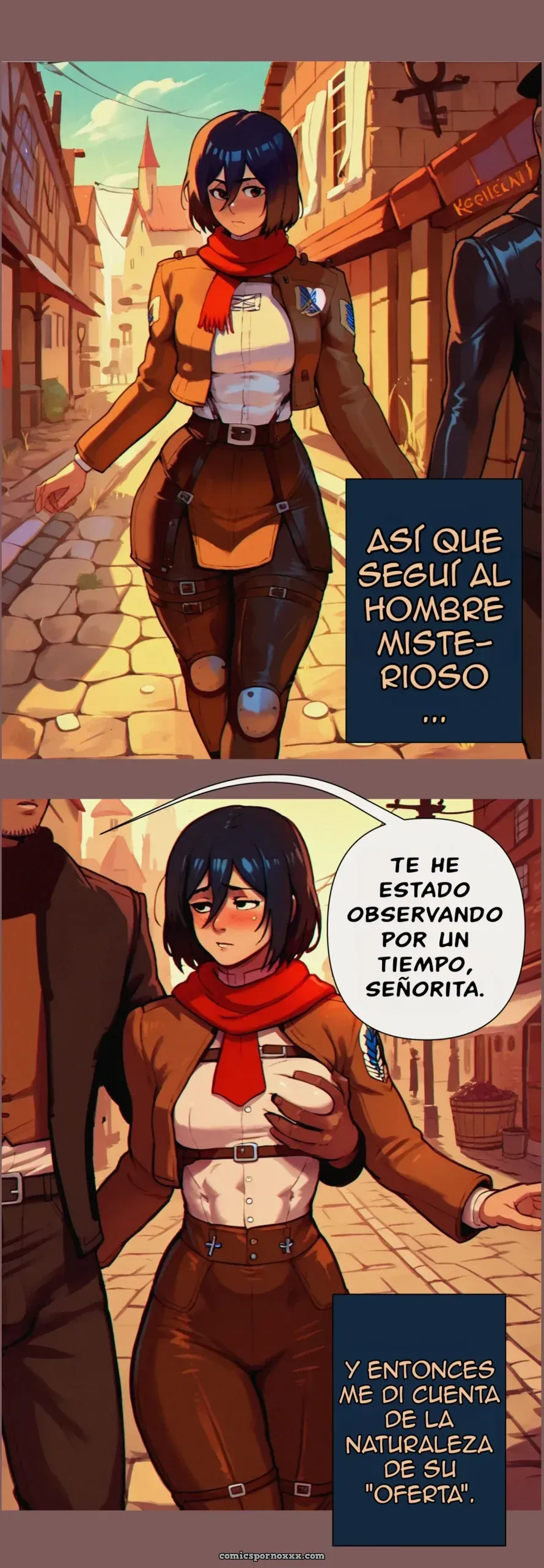 La Vida Desenfrenada de Mikasa – Charlotte - Página 4