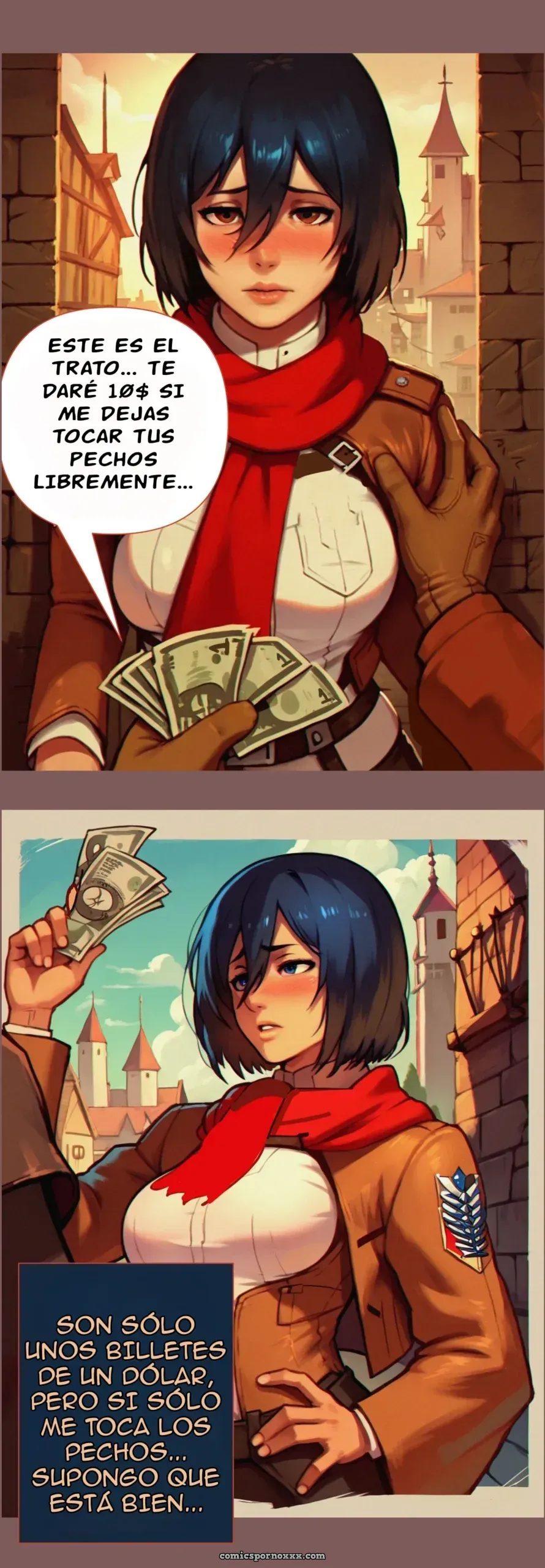 La Vida Desenfrenada de Mikasa – Charlotte - Página 5