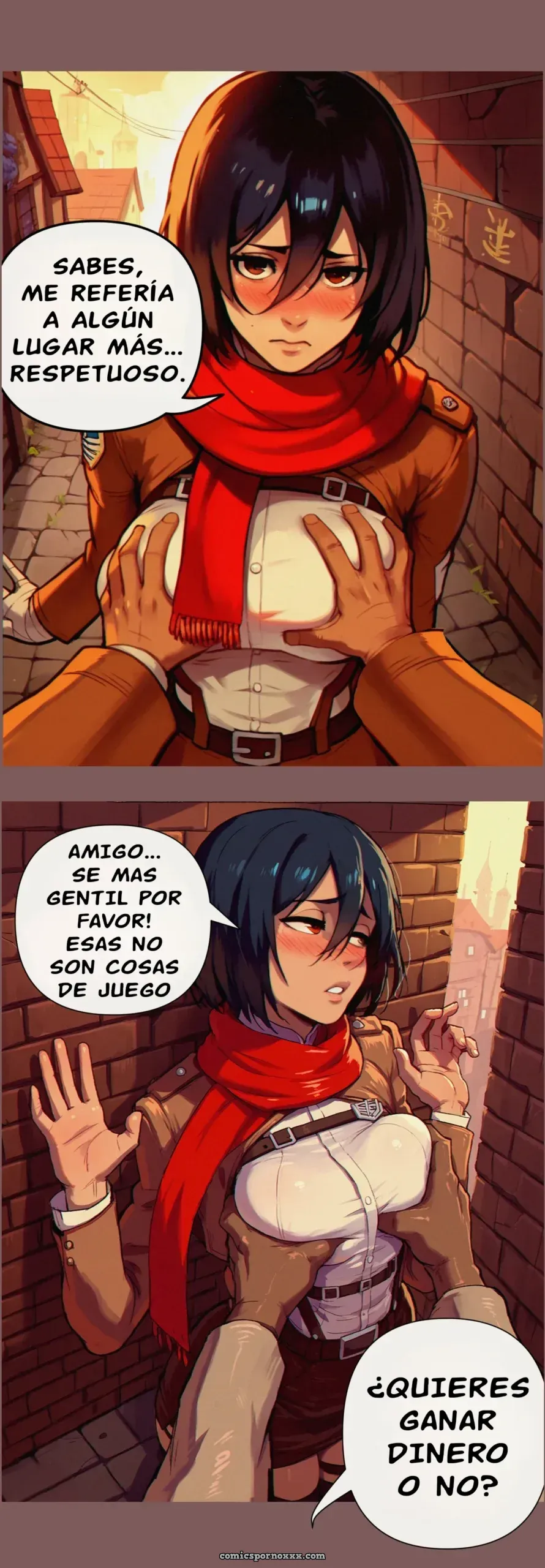 La Vida Desenfrenada de Mikasa – Charlotte - Página 7