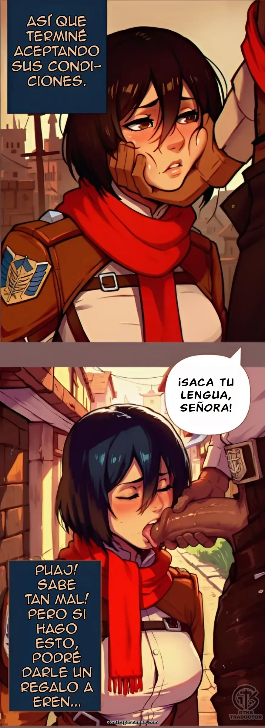 La Vida Desenfrenada de Mikasa – Charlotte - Página 9