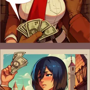La Vida Desenfrenada de Mikasa – Charlotte - Página 5