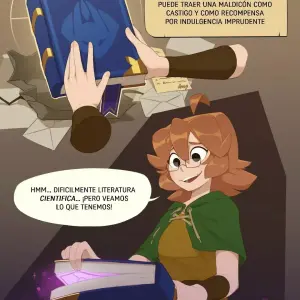 Eclair, La Investigadora Monstruosa, y el Libro de los Duendes - Huffslove - Página 1