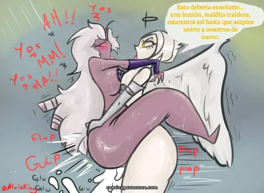 Mini Comic XXX Hazbin Hotel: Alvisking - Página 3