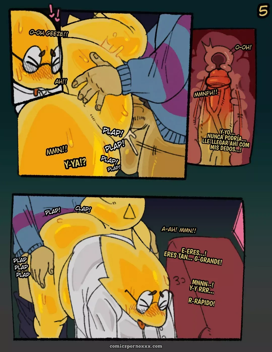 La Primera Impresión de Alphys - Página 6