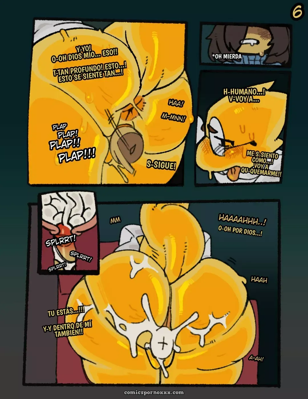 La Primera Impresión de Alphys - Página 7