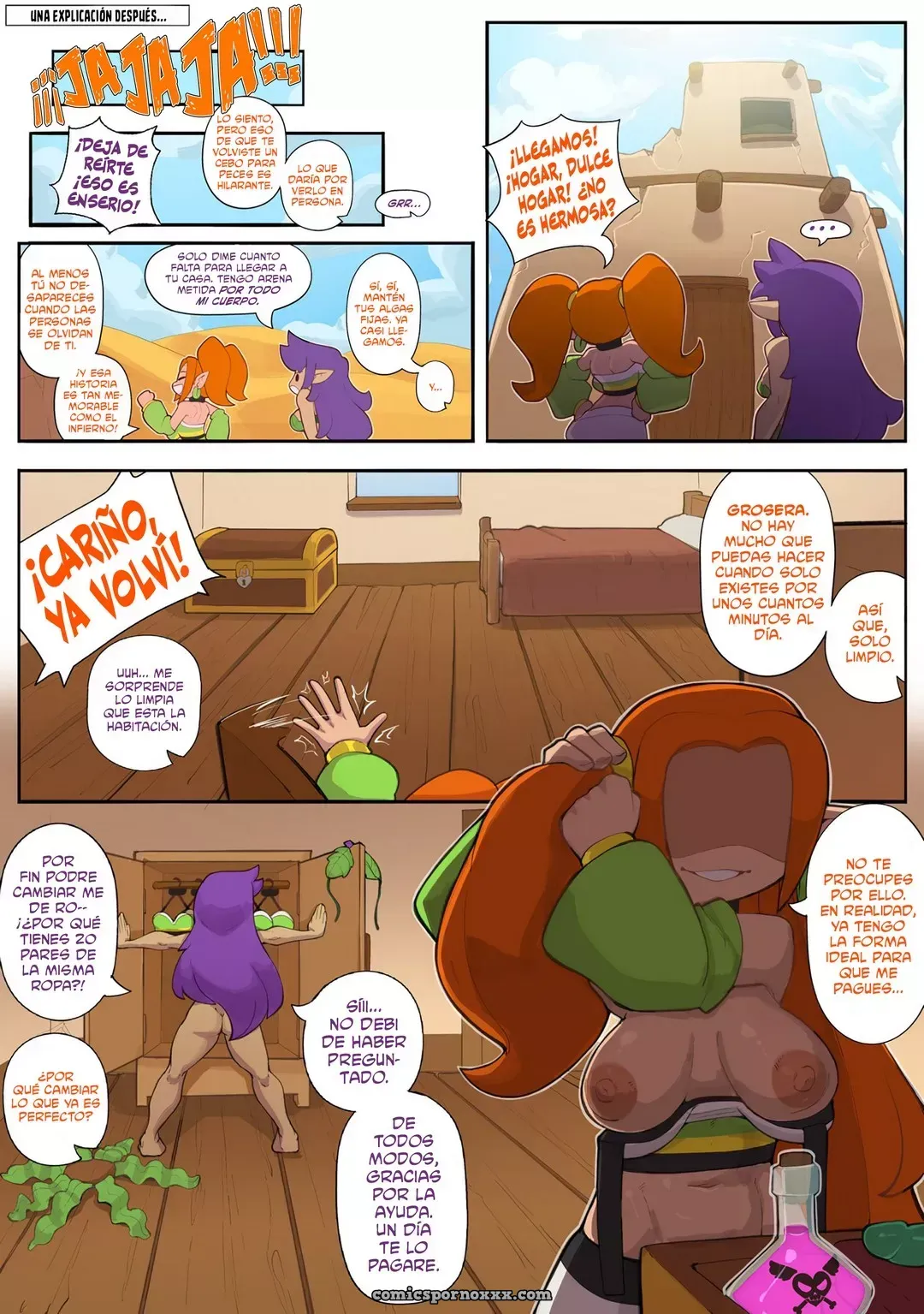 Shantae: Problemas en Tassel - Página 4