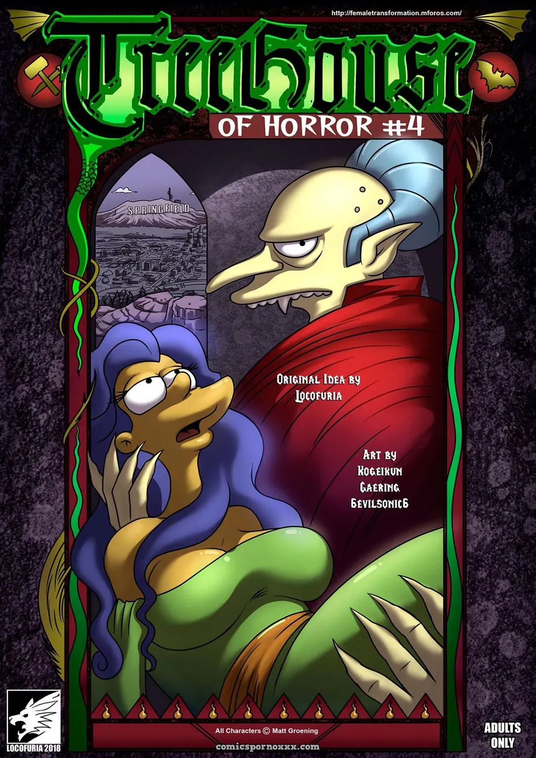 TreeHouse of Horror #4 – Kogeikun - Página 1