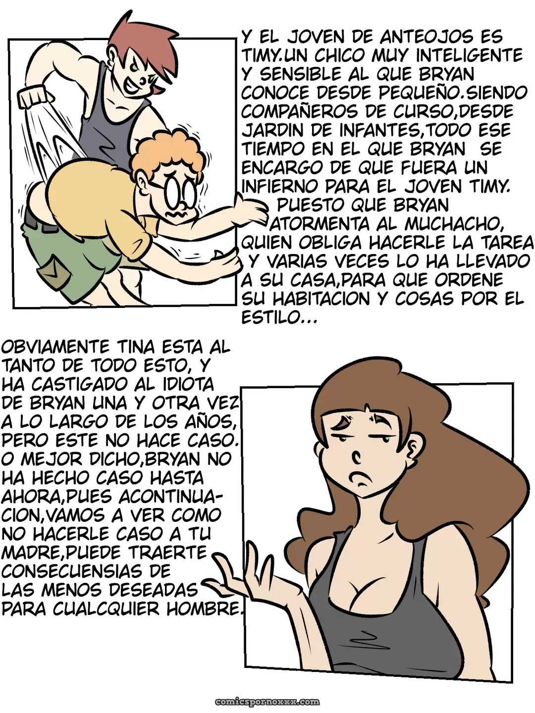 Lección para Bullies: Vazzcomics - Página 3