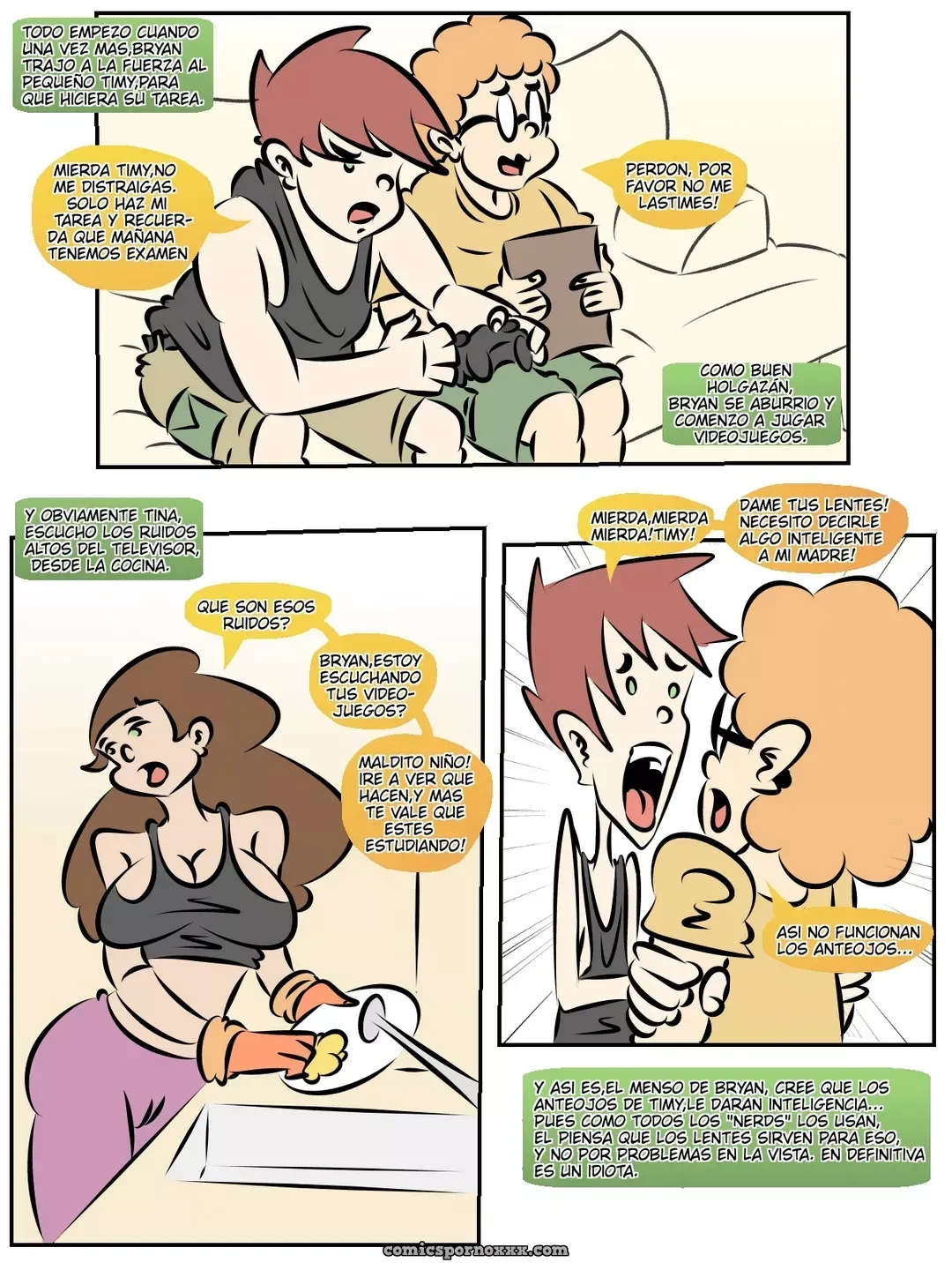 Lección para Bullies: Vazzcomics - Página 4