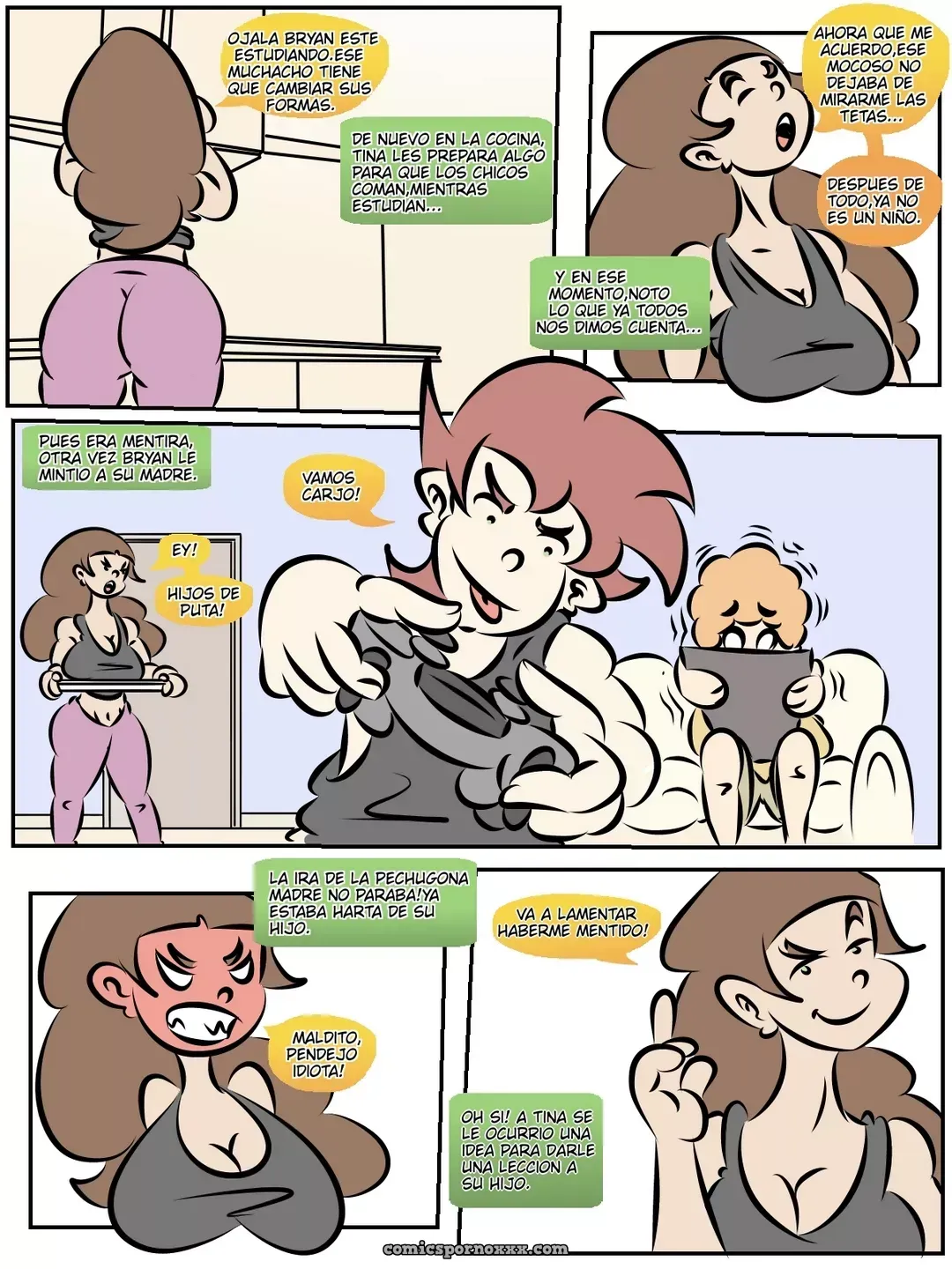Lección para Bullies: Vazzcomics - Página 7