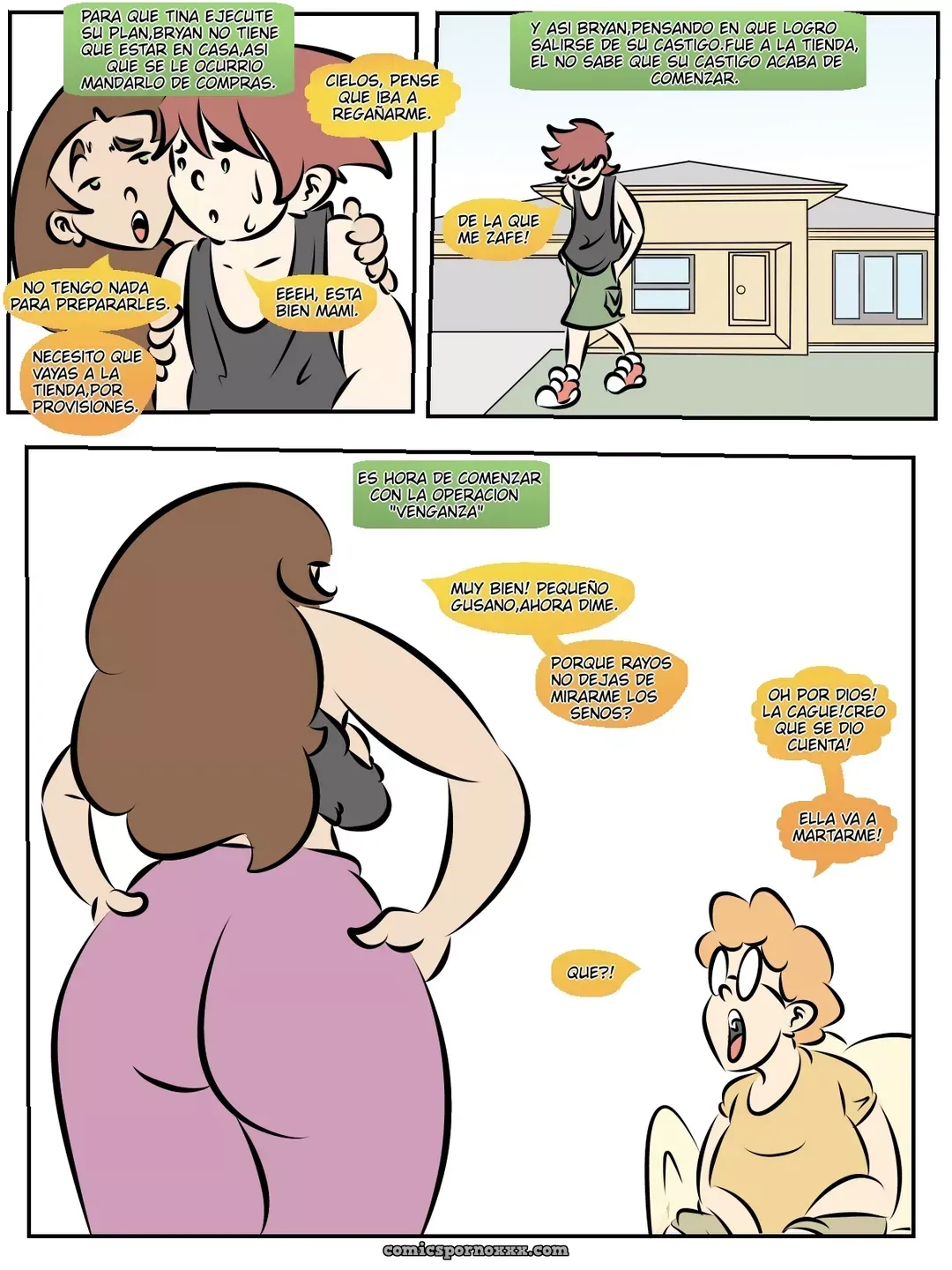 Lección para Bullies: Vazzcomics - Página 8