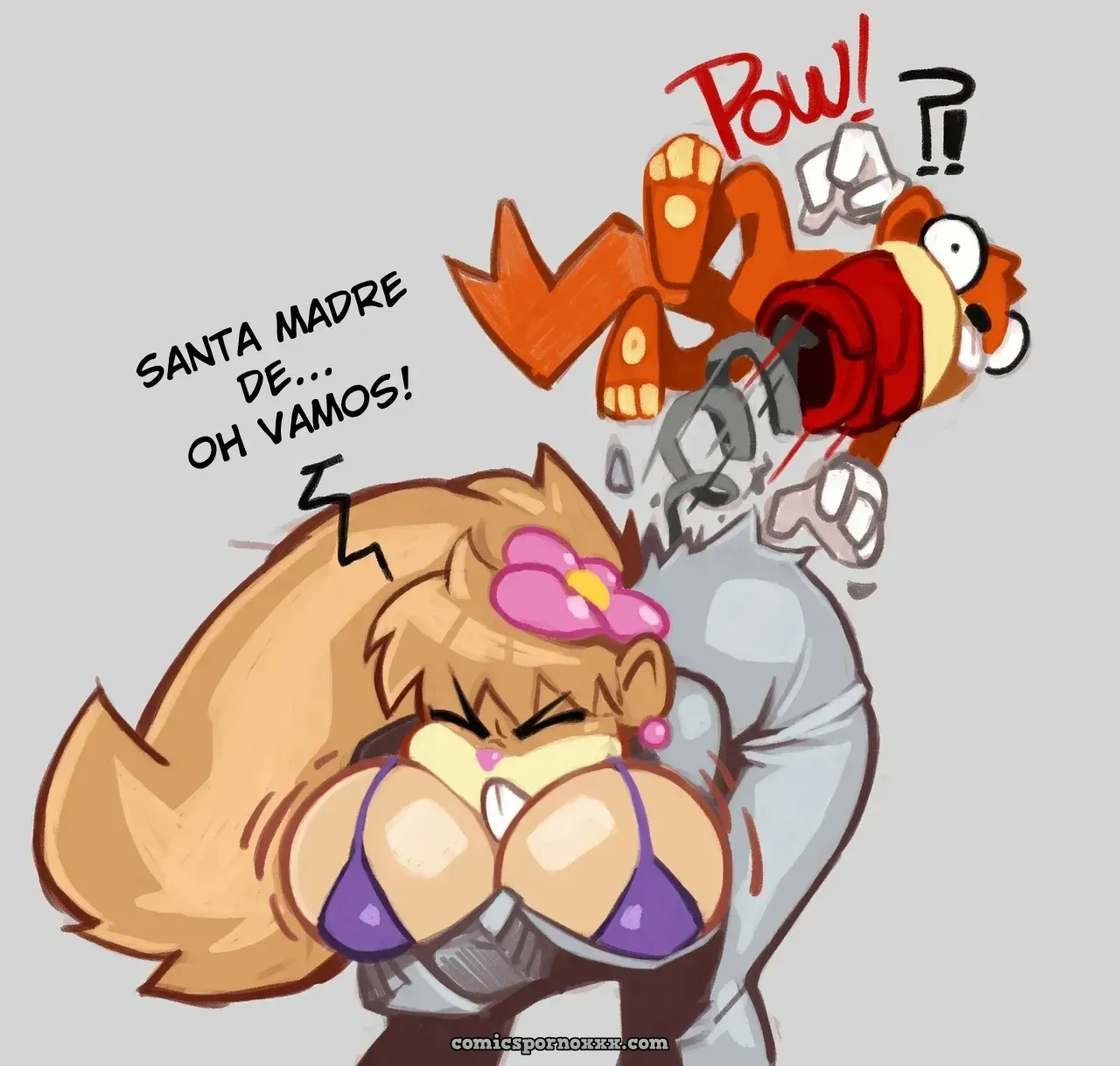 Sandy Cheeks – Llave Inglesa - Página 7