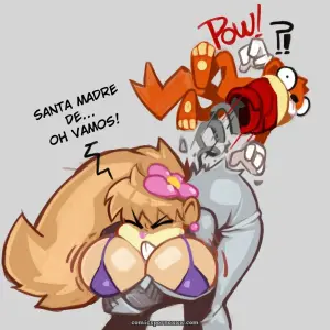 Sandy Cheeks – Llave Inglesa - Página 7