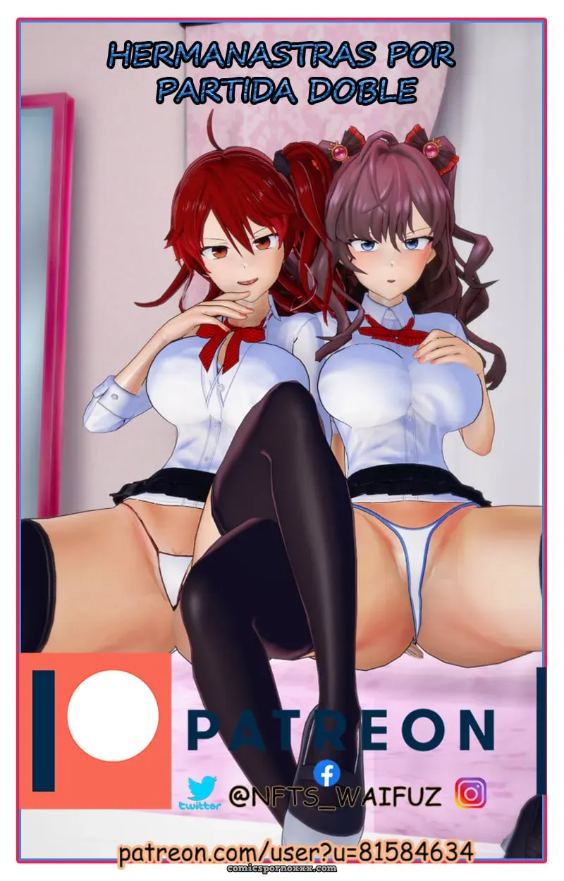 Hermanas Por Partida Doble #1 – NFT Waifus - Página 1