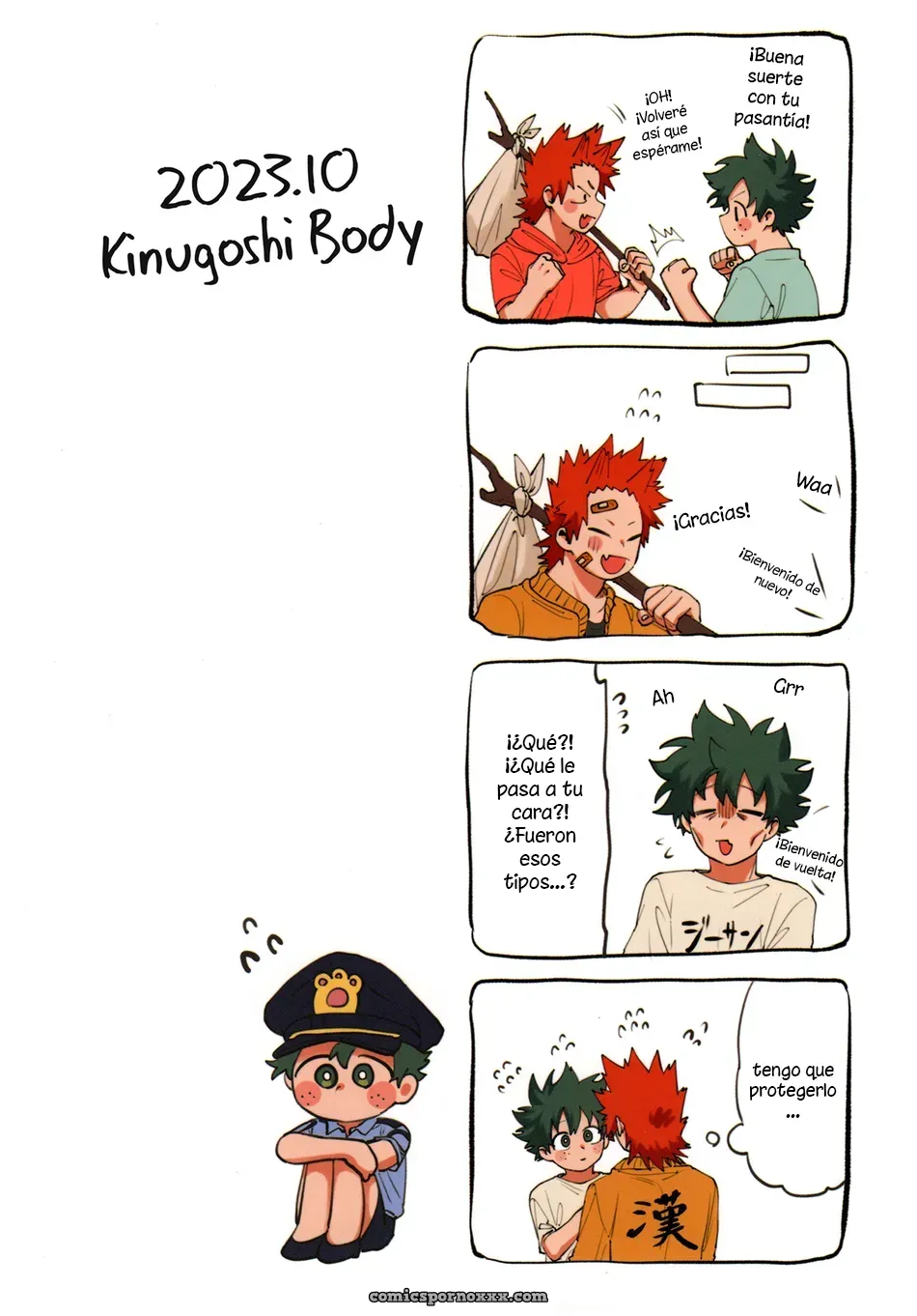 Boku no Hero Academia: Kinugoshi Body (Kin) R18 Parte #2 - Página 104