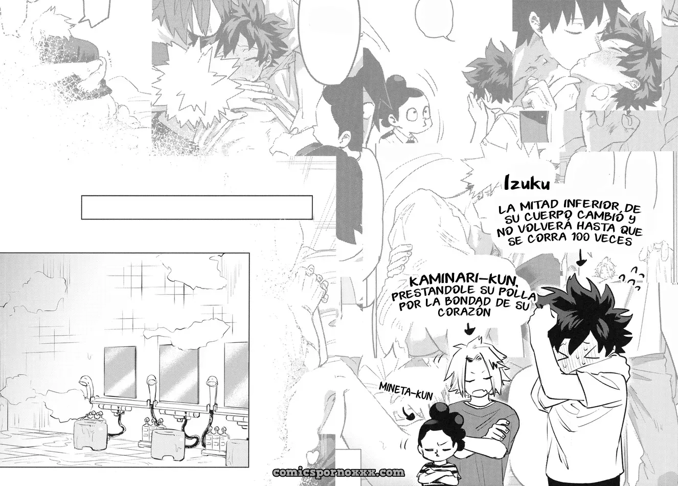 Boku no Hero Academia: Kinugoshi Body (Kin) R18 Parte #2 - Página 3