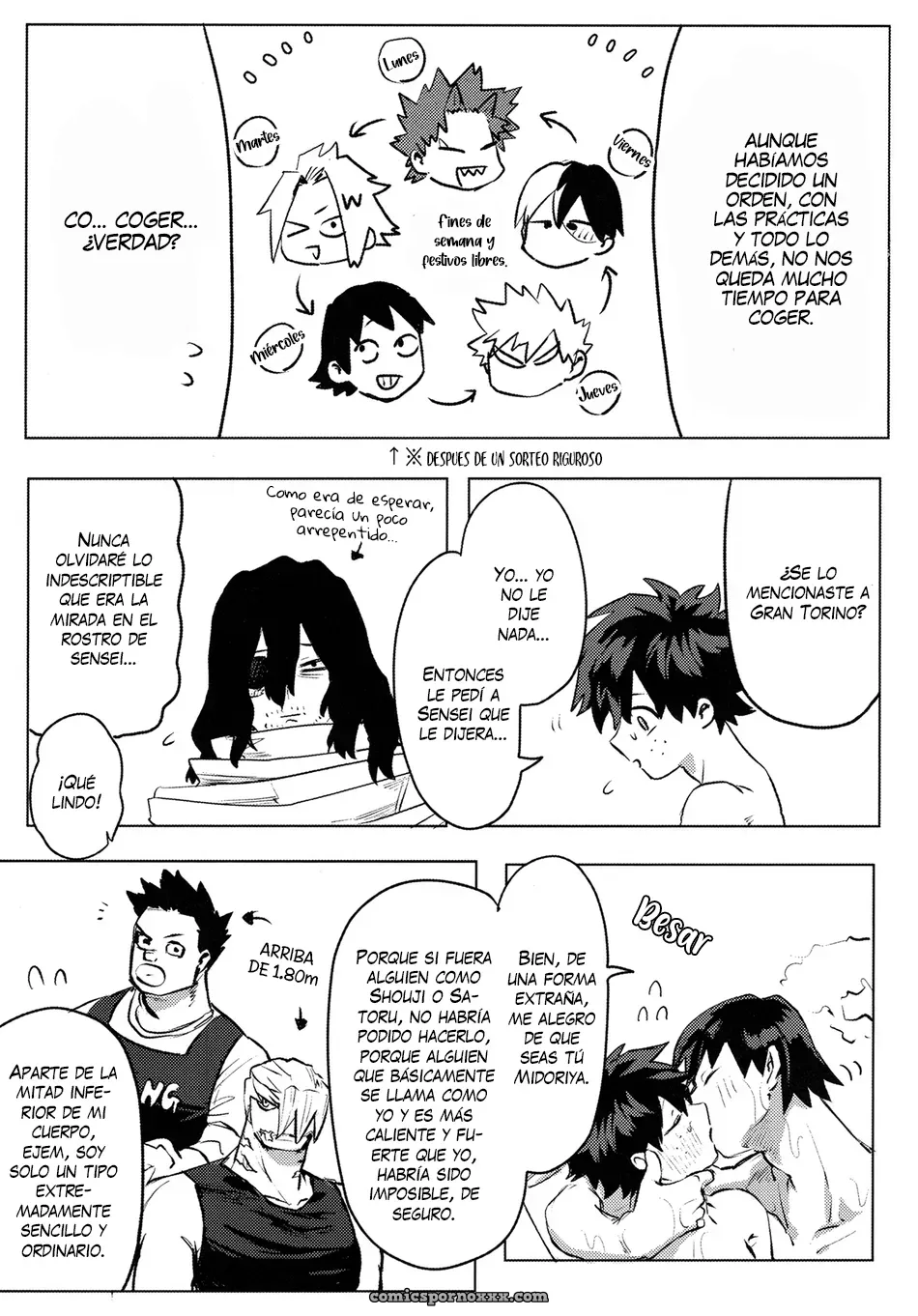 Boku no Hero Academia: Kinugoshi Body (Kin) R18 Parte #2 - Página 5