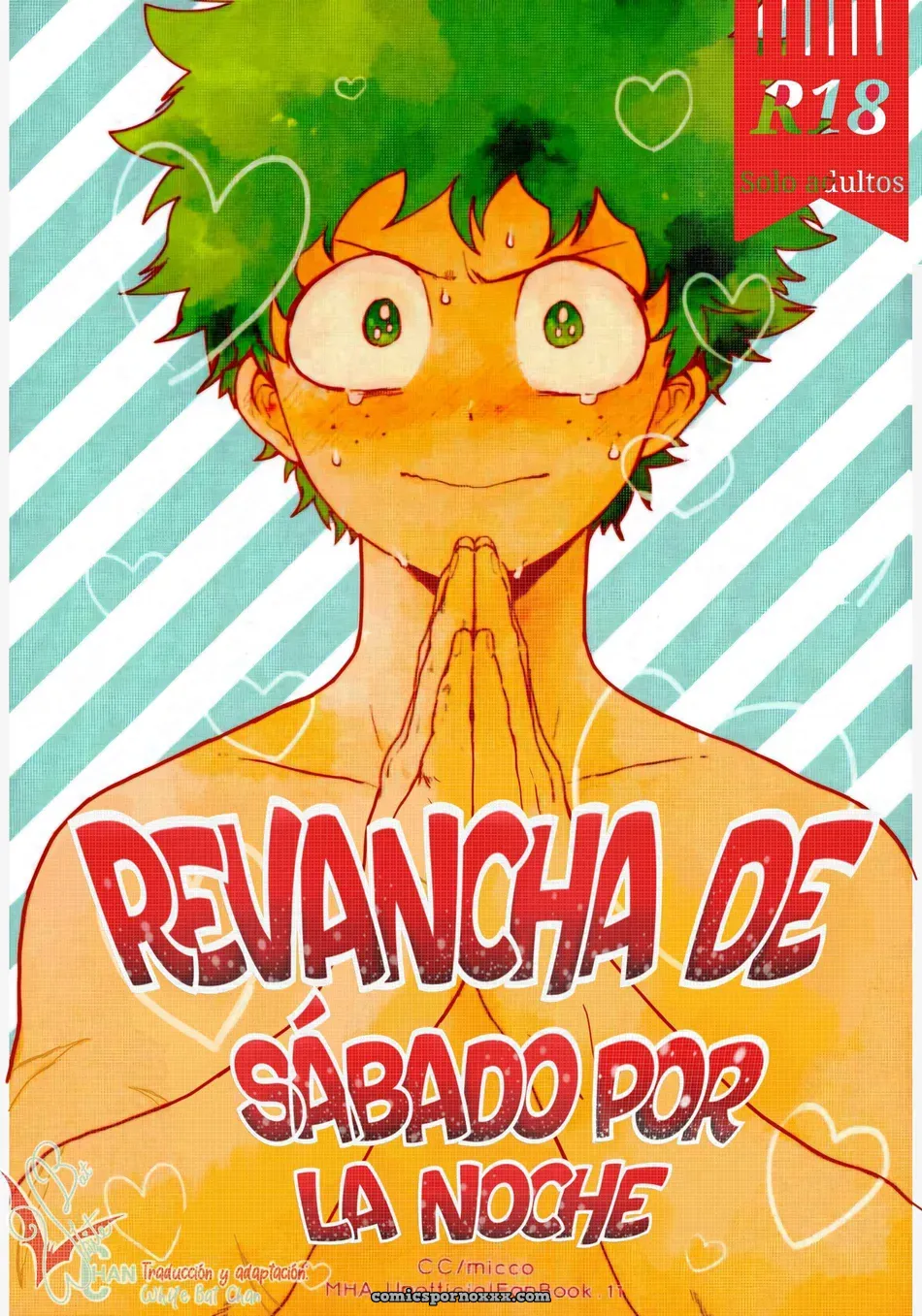 Venganza Nocturna: My Hero Academia Yaoi - Página 1