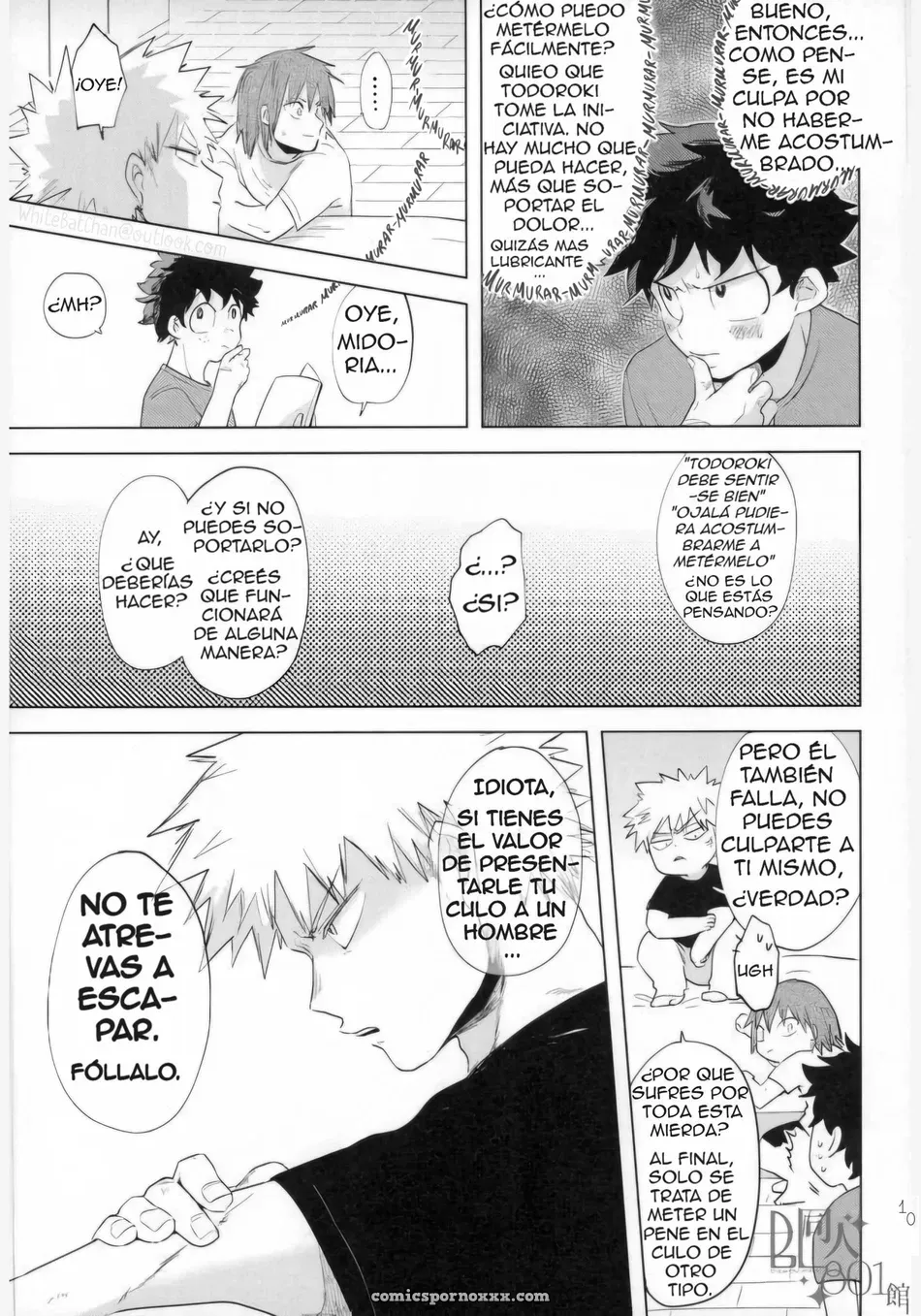 Venganza Nocturna: My Hero Academia Yaoi - Página 10