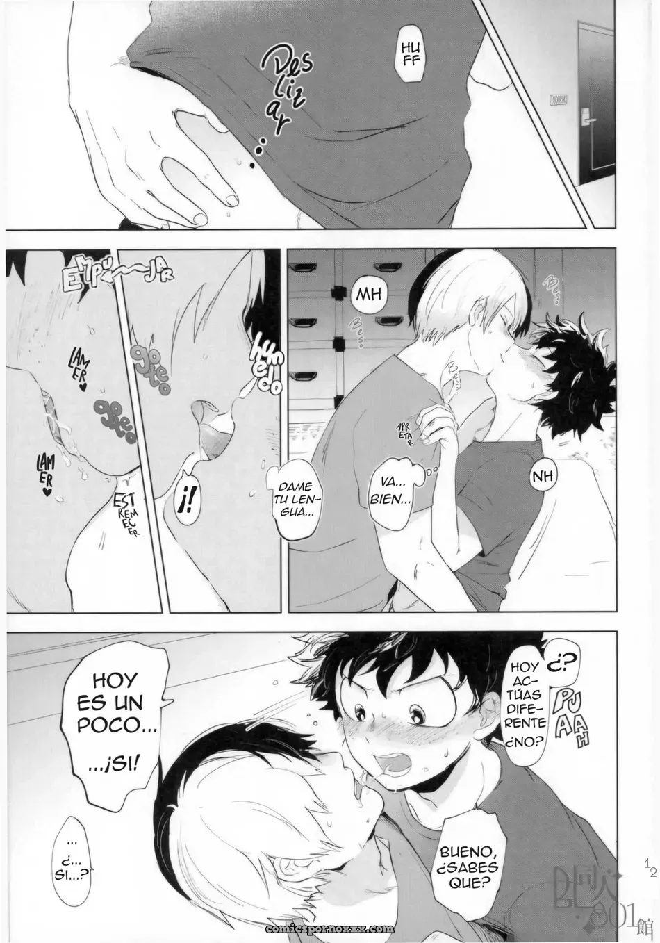 Venganza Nocturna: My Hero Academia Yaoi - Página 12