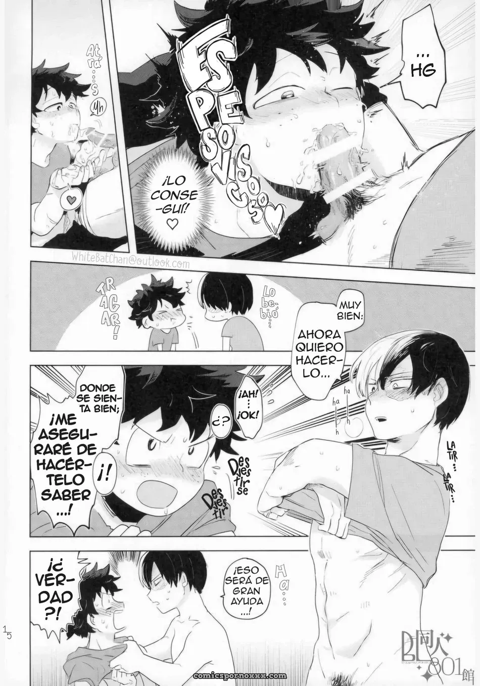 Venganza Nocturna: My Hero Academia Yaoi - Página 15