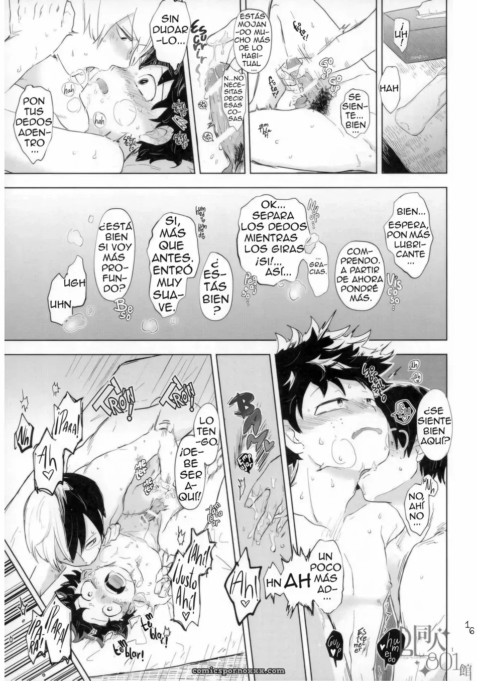Venganza Nocturna: My Hero Academia Yaoi - Página 16
