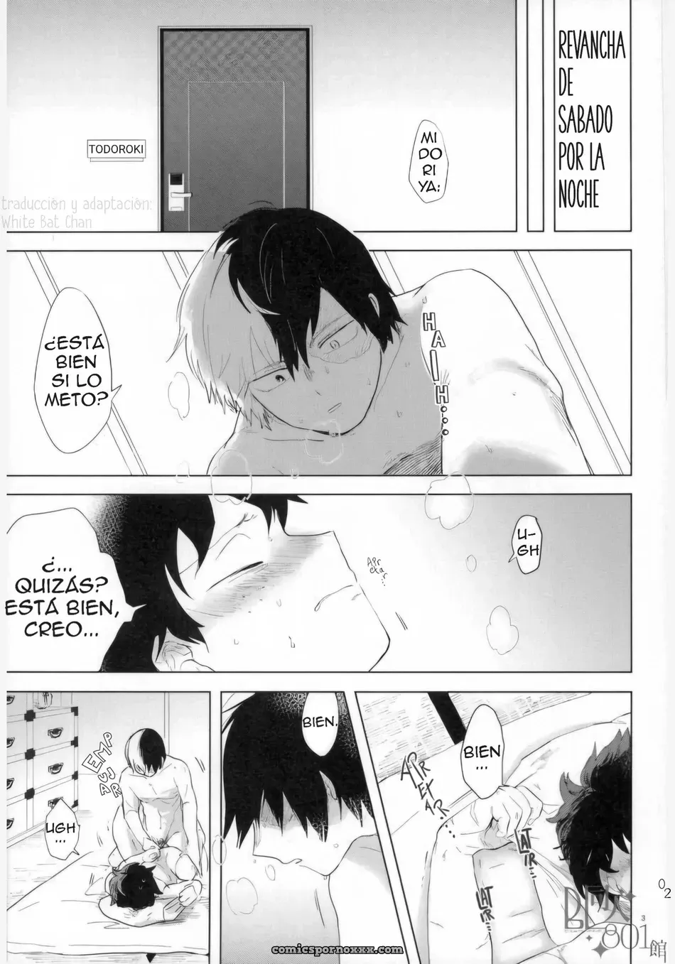 Venganza Nocturna: My Hero Academia Yaoi - Página 2