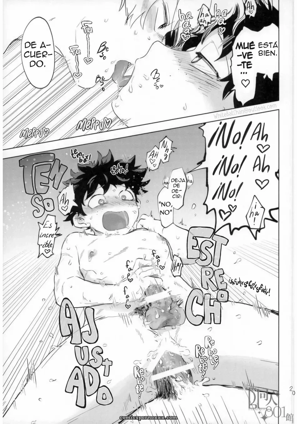 Venganza Nocturna: My Hero Academia Yaoi - Página 20