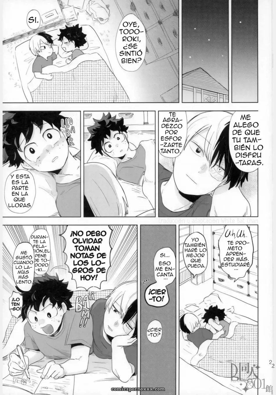 Venganza Nocturna: My Hero Academia Yaoi - Página 22