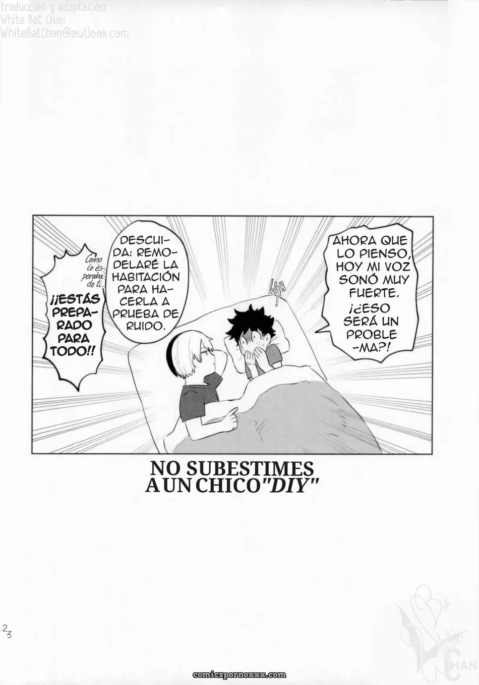 Venganza Nocturna: My Hero Academia Yaoi - Página 23