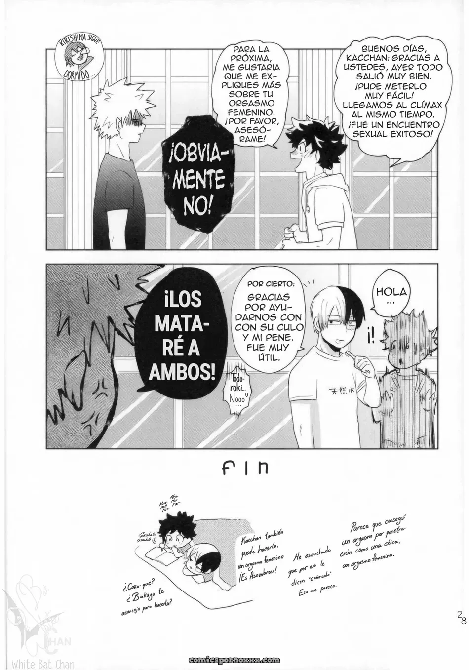 Venganza Nocturna: My Hero Academia Yaoi - Página 28