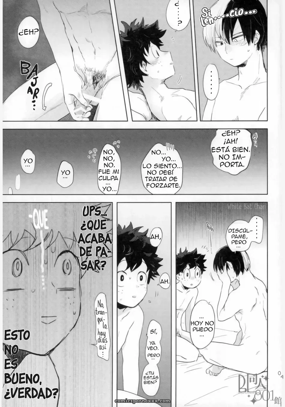 Venganza Nocturna: My Hero Academia Yaoi - Página 4