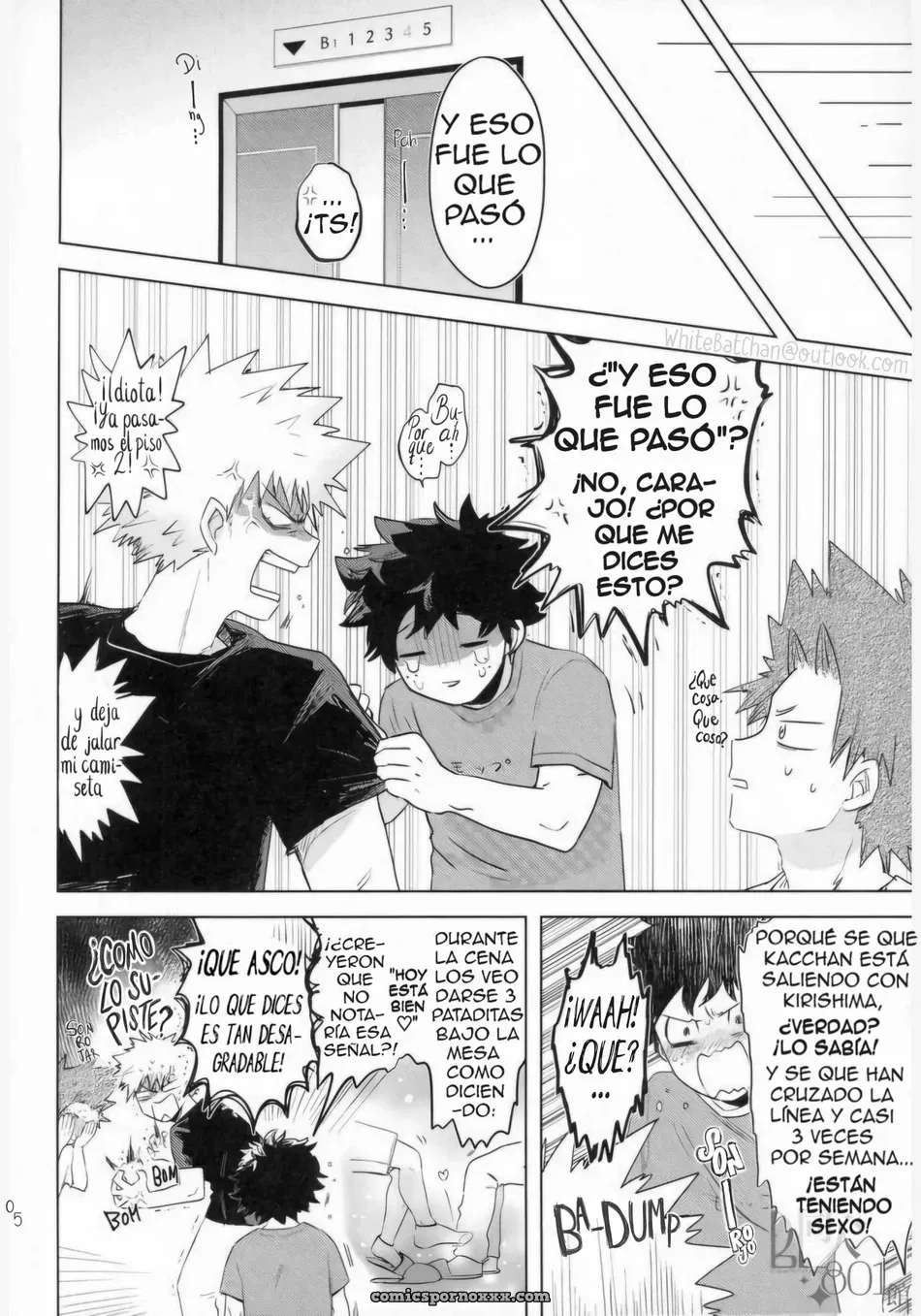 Venganza Nocturna: My Hero Academia Yaoi - Página 5