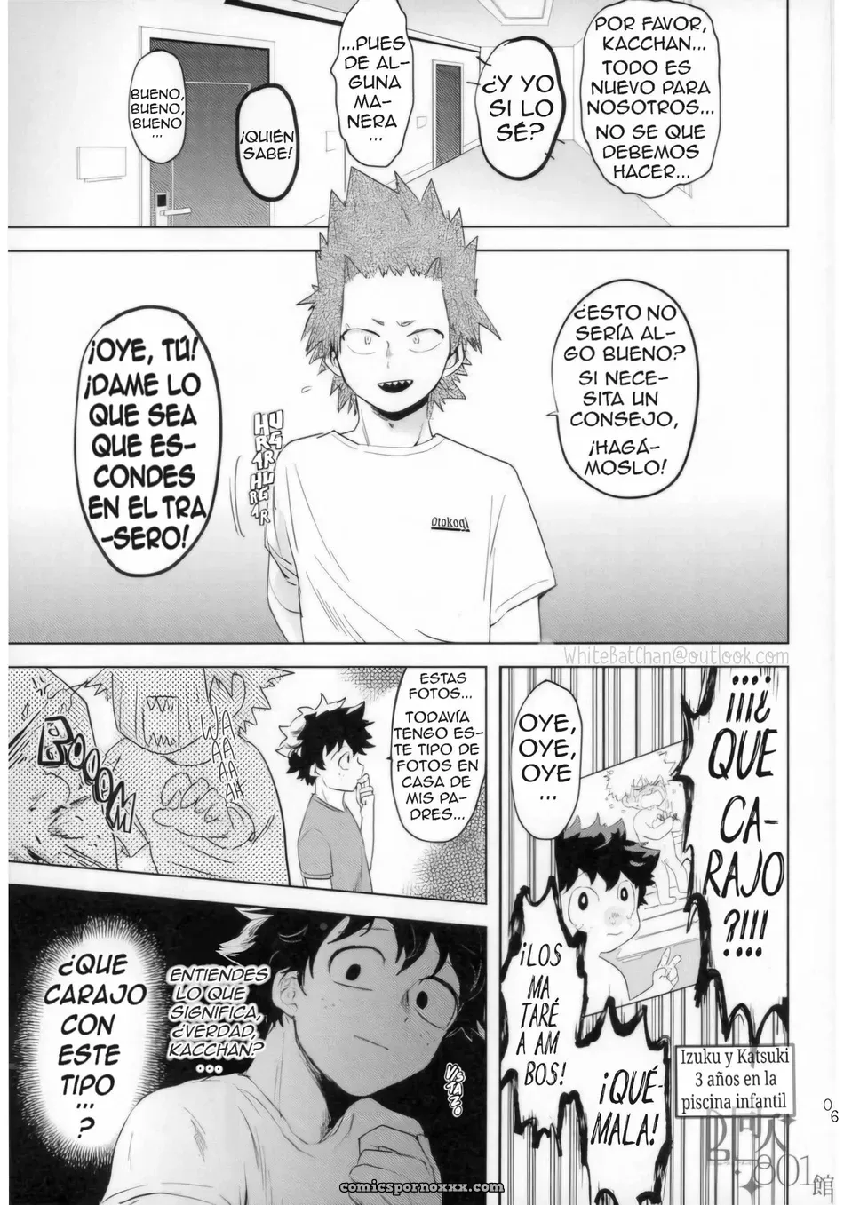 Venganza Nocturna: My Hero Academia Yaoi - Página 6