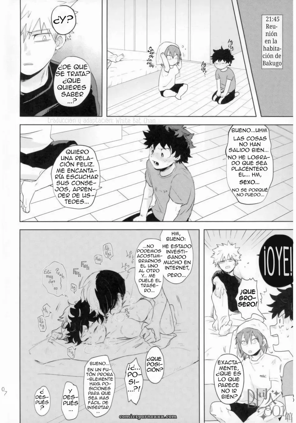 Venganza Nocturna: My Hero Academia Yaoi - Página 7
