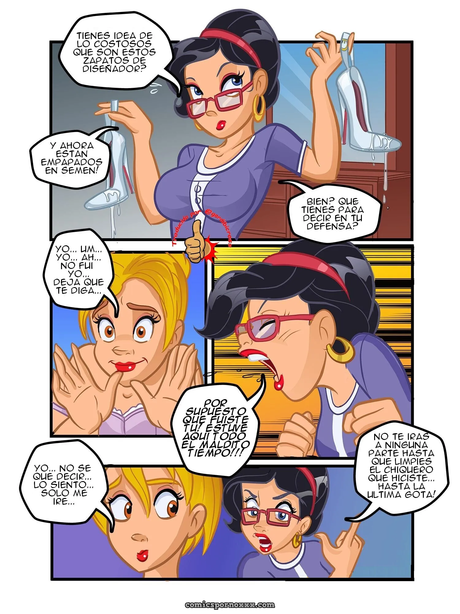 La Niñera Travestida [Lustomic] - Página 11