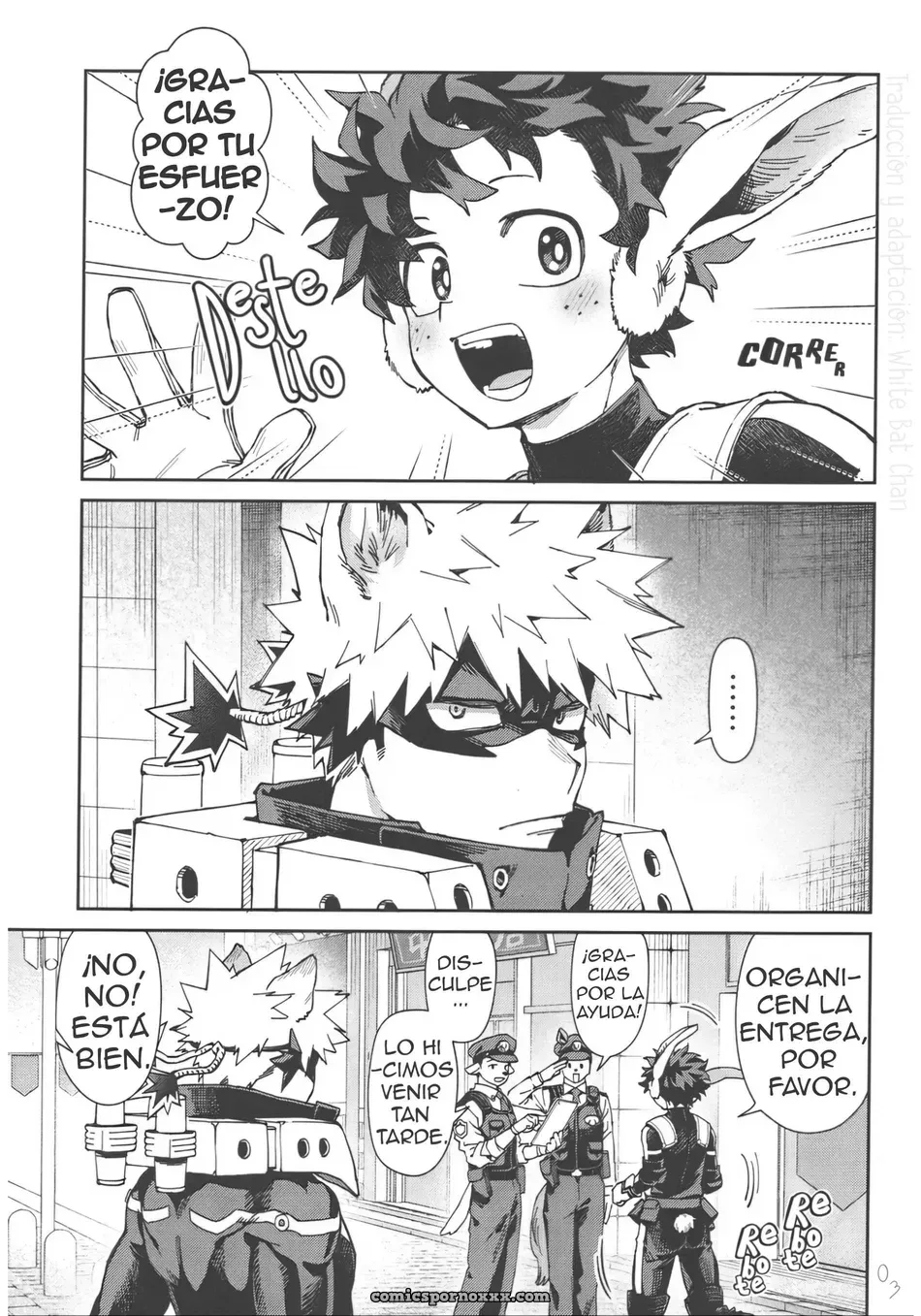 Wakimaero Kuso: ¡Aprende tu lugar, Nerd! – My Hero Academia - Página 3