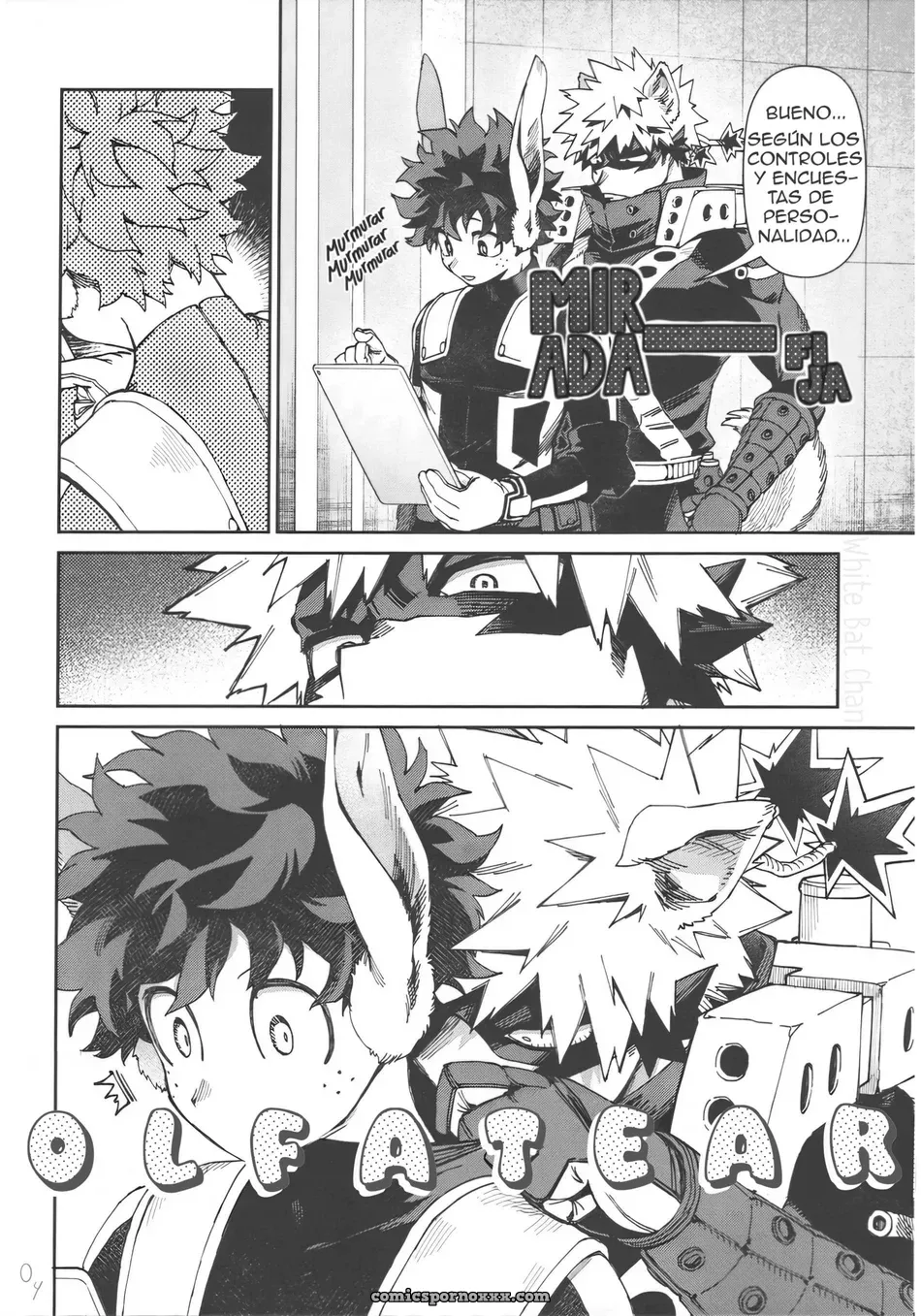 Wakimaero Kuso: ¡Aprende tu lugar, Nerd! – My Hero Academia - Página 4