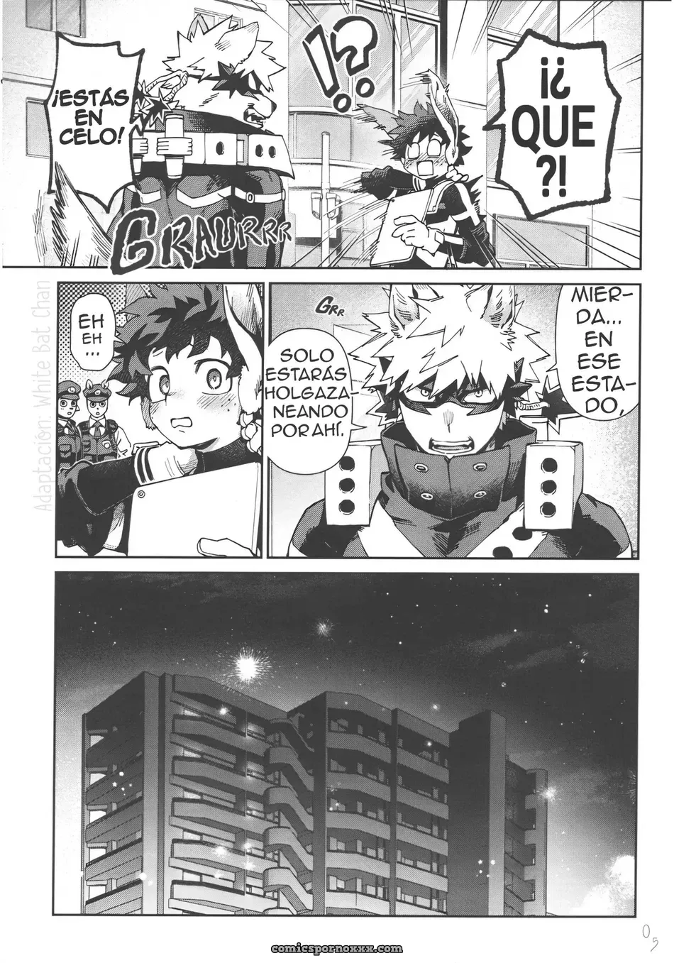 Wakimaero Kuso: ¡Aprende tu lugar, Nerd! – My Hero Academia - Página 5